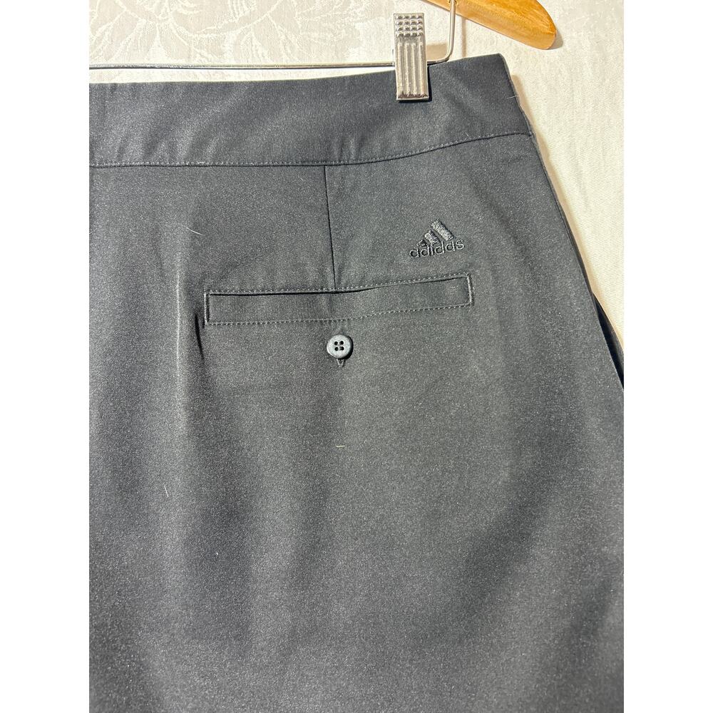 Adidas Skort 12 Black Climacool Pockets Side Zip Shorts Skirt Tennis Pickleball - Picture 8 of 12